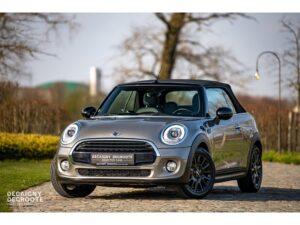 MINI Cooper Cabrio 1.5B * AUTOMAAT * NAVI * LEDER * Grijs Tweedehands